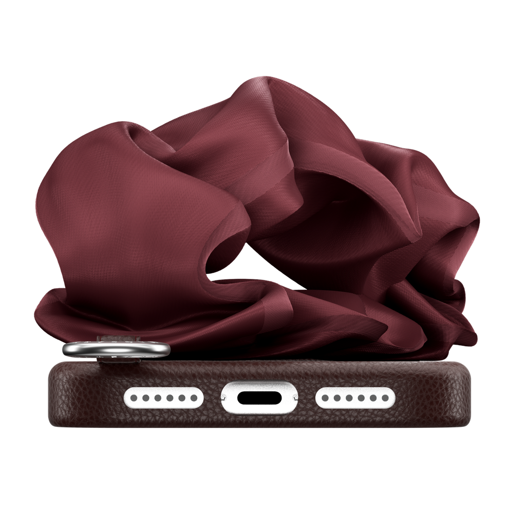Mageasy Foulard M Bracelet Protective Case For Iphone 17 Pro Max Burgundy