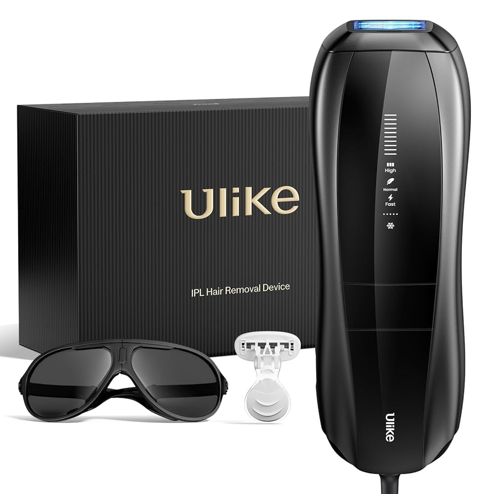 Ulike Air 10 IPL Hair Removal Device w/out Leather Case, For Men, Black 