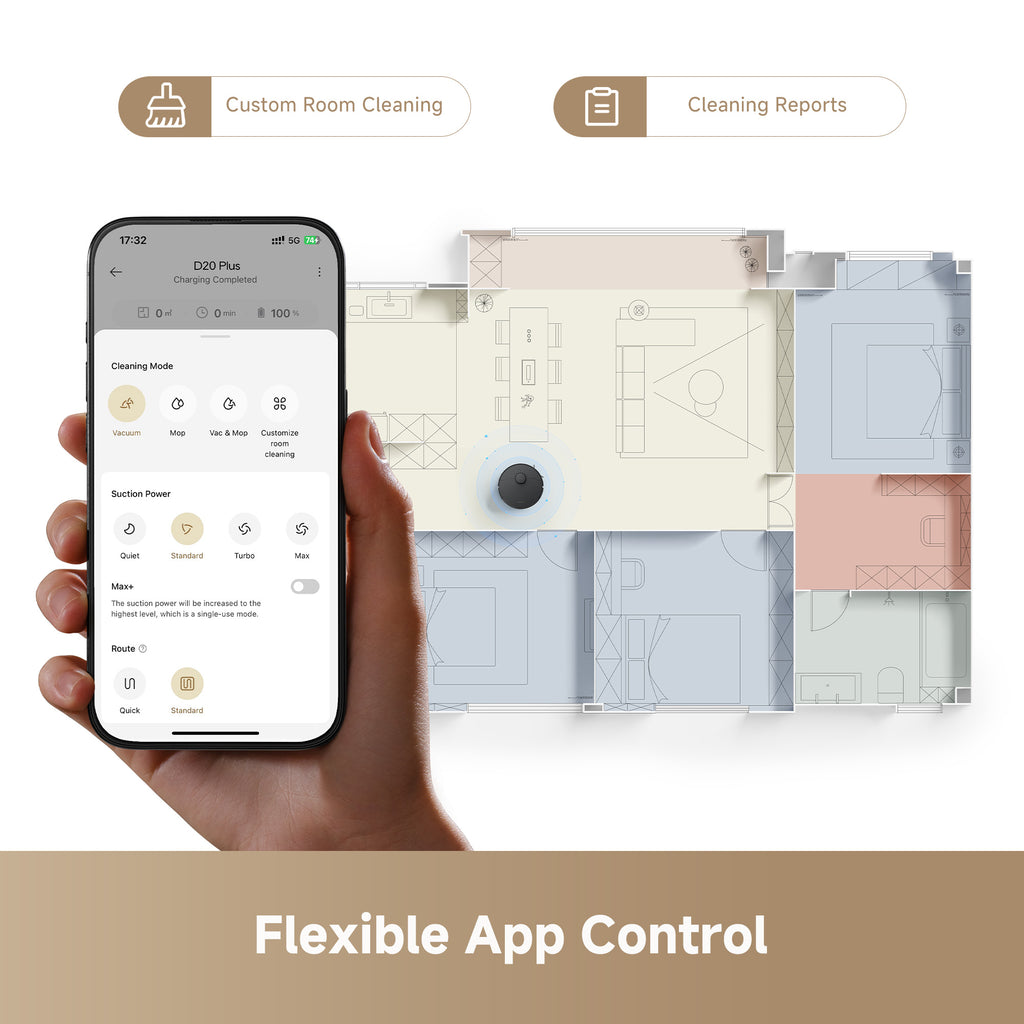 Dreame D20 Plus RLD35GD Robotic Vacuum Cleaner