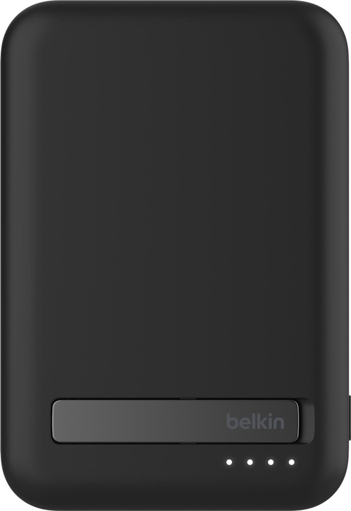 Belkin Boostcharge Qi2 Magnetic 15W Wireless Power Bank 10K + Stand, For Iphone 15/14/13/12 Black