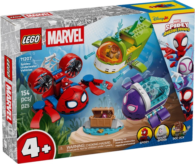 11207 Spidey: Underwater Vehicles