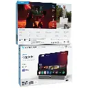 Powerology Portable FHD Smart TV 27"