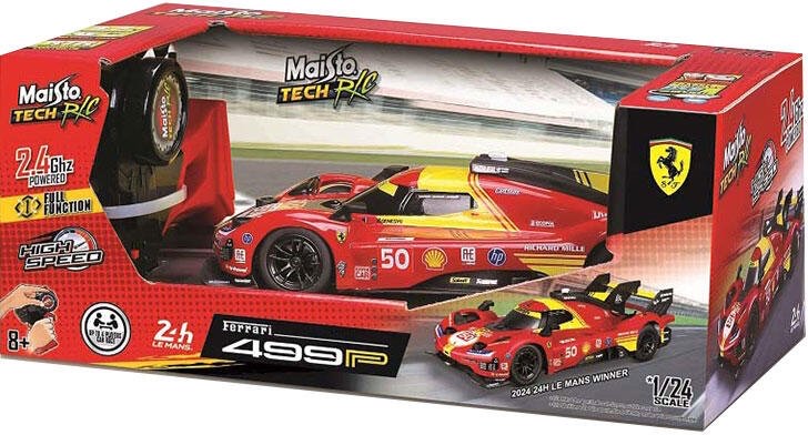 1:24 Endurance Racer Rc - Ferrari 499P (24H Le Mans Champion 2024)