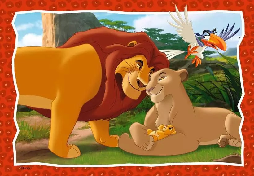 Ravensburger Mufasa The Lion King 2 X 24 Pcs Puzzle