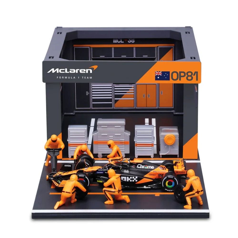 1:43 Formula Pit Pass - Mclaren Team Mcl38 