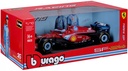 1:18 Ferrari Formula (With Helmet & Plastic Stand) - Sf24 (Miami Gp)