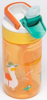 Kambukka Lagoon BPA free water bottle with Straw lid 400 ml -Mexican Parade