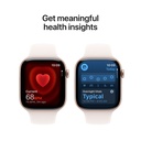 Apple Watch Series 11 GPS 46mm Case Band - M/L - Rose Gold