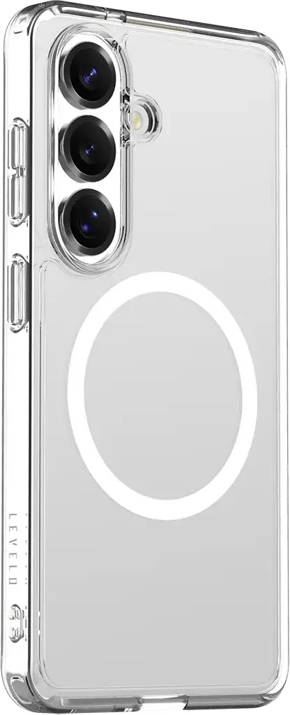 Levelo Clara MagSafe Clear Case for S26 Plus - Transparent