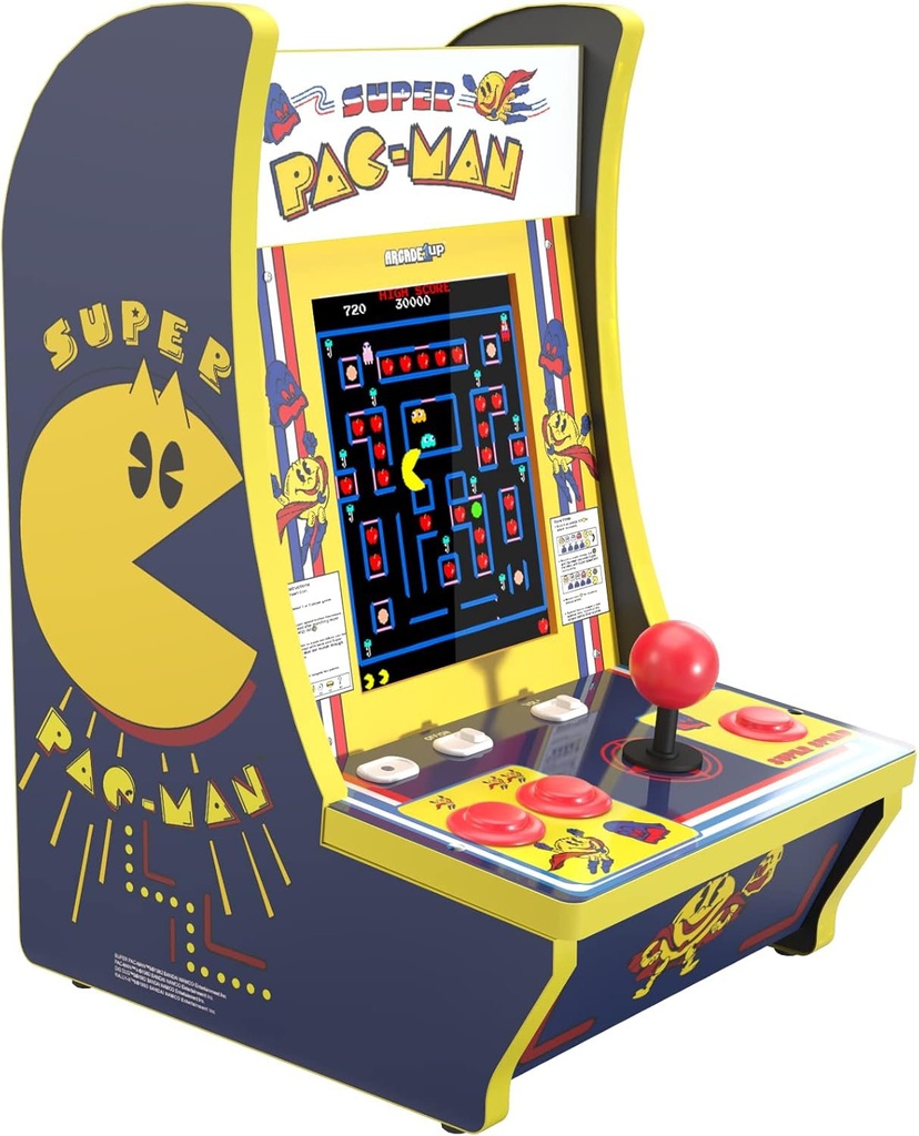 Arcade1Up Super Pac-Man Gaming System - ماكينة ألعاب 