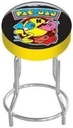Arcade Pac-Man Home Arcade Game w/ Light Up Marquee, Licensed Stool & Riser - ماكينة ألعاب 