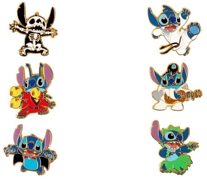 Loungefly! Blind Box Pin: Stitch Mystery Enamel Pin