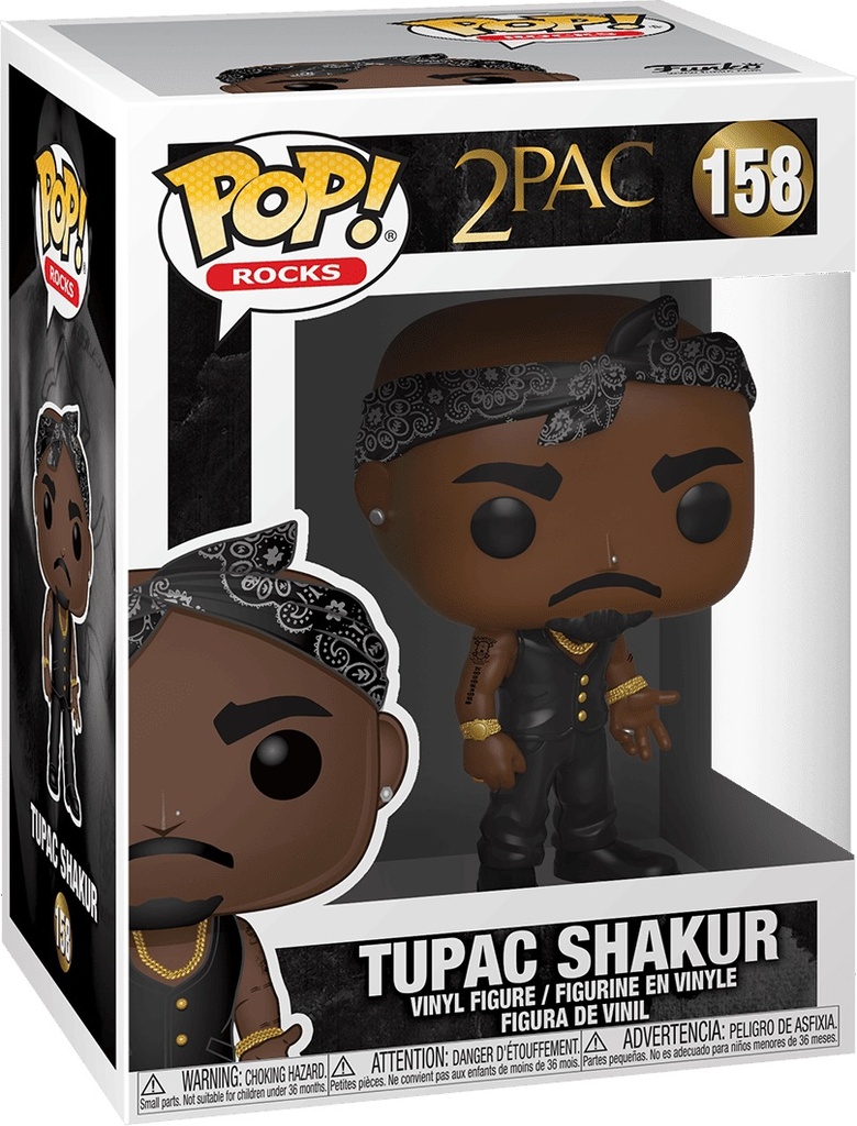 Pop! Rocks: Tupac - Vest w/ Bandana
