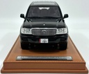 Toyota Land Cruiser G 1998 Black 1:18 - with acrylic 