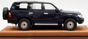 Toyota Land Cruiser G 1998 Blue 1:18 - with acrylic 
