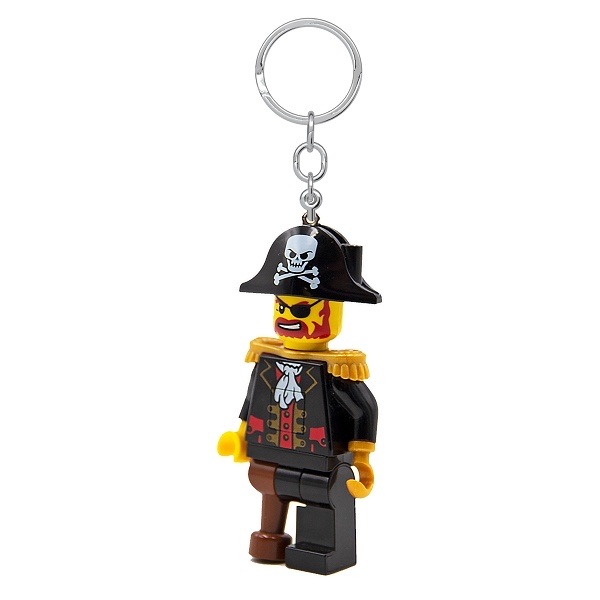 Lego IQ Minifigures Keychain Light Captain Brickbeard