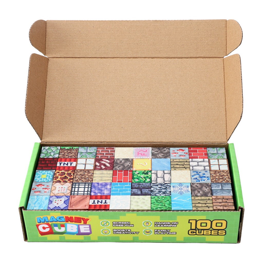 Magney Cube Magnetic Block 100Pcs