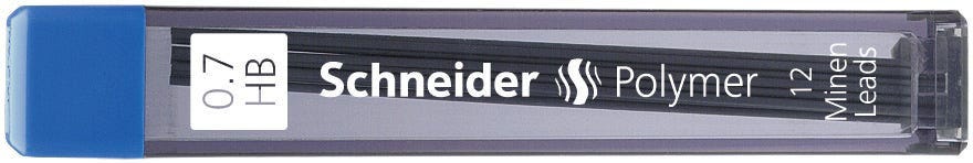 Fineleads 0,7 HB Tub 12 Pieces Schneider