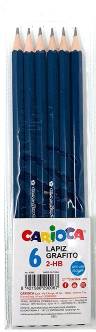 CARIOCA HB bag 6 pcs
