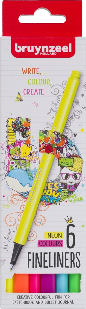 BZL FINELINER NEON 6#