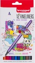 Bruynzeel Fineliner set | 12 colors