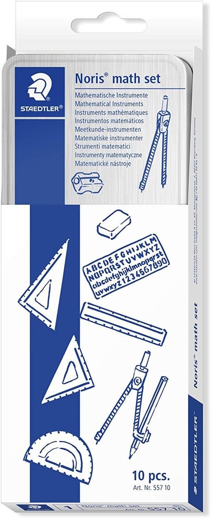 Geometry Set of 10 Pcs