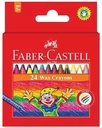 Faber-Castell Wax Crayons 12 Color 90Mm