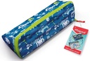 Maped Pencil Case Empty Pattern Blue