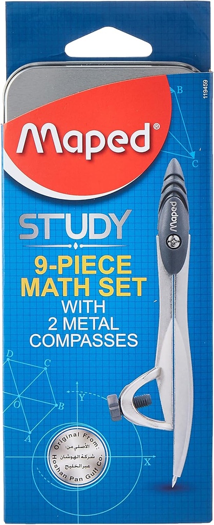 M.Set Cosmic Study Geometry 9pcs Set