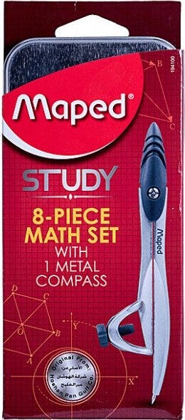 M.Set Study Geometry 8pc Set