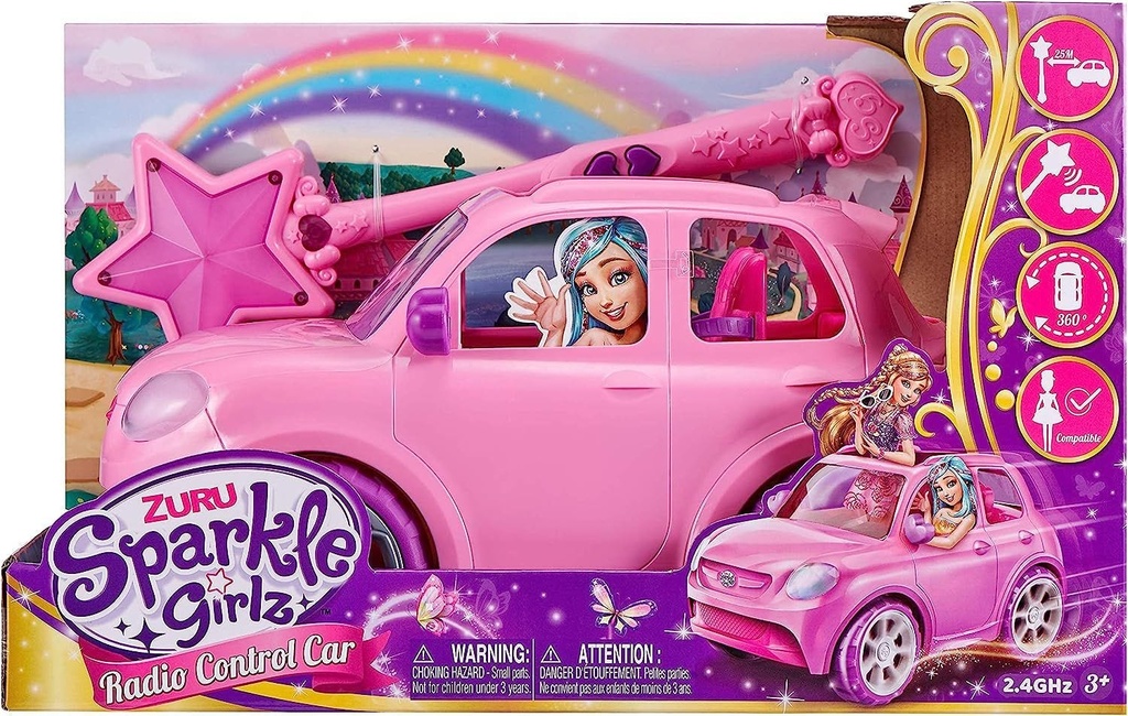 SPARKLE GIRLZ ZURU ACCESSORIES VEHICLES REMOTE CONTROL CAR