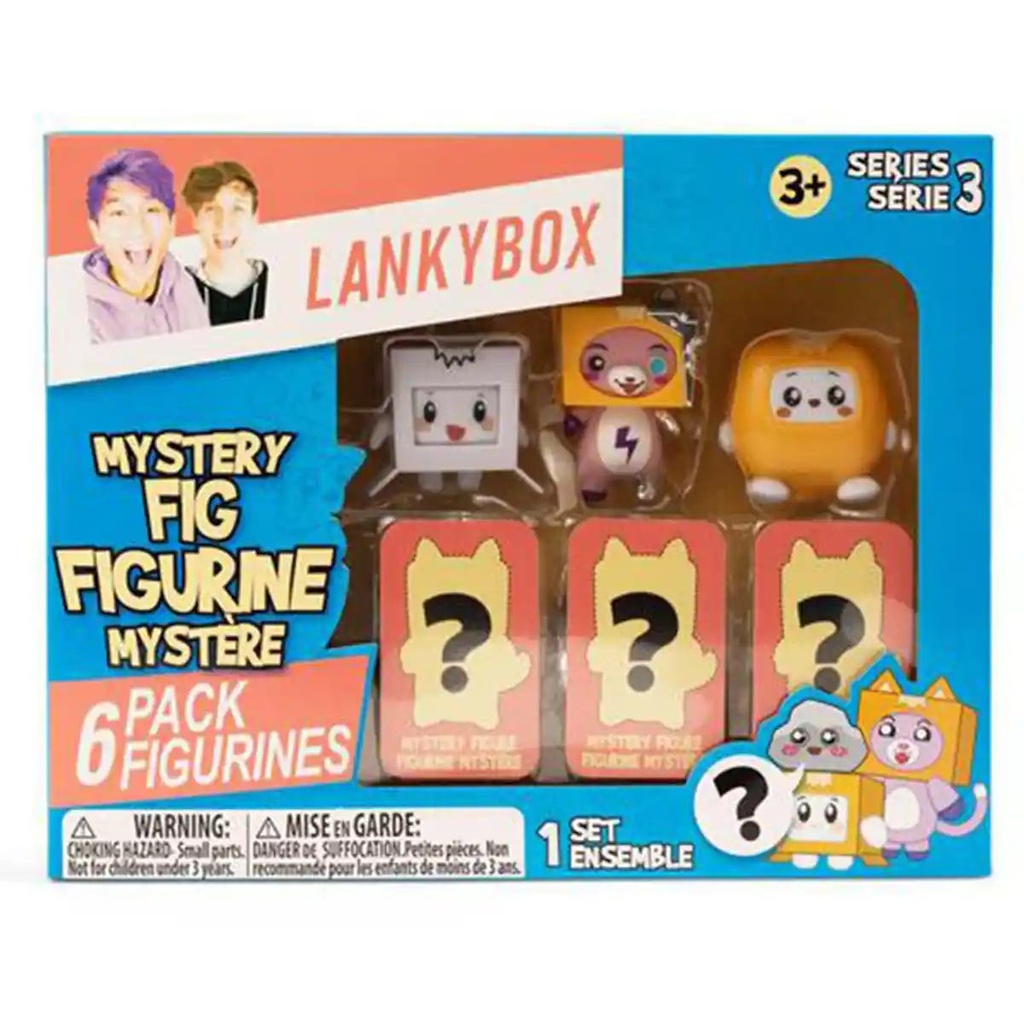 LankyBox Mystery Figures 6 Pack S3
