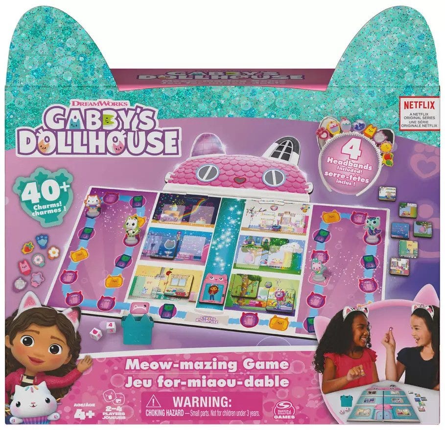 Games Gabby's DH Meow Amazing Dollhouse
