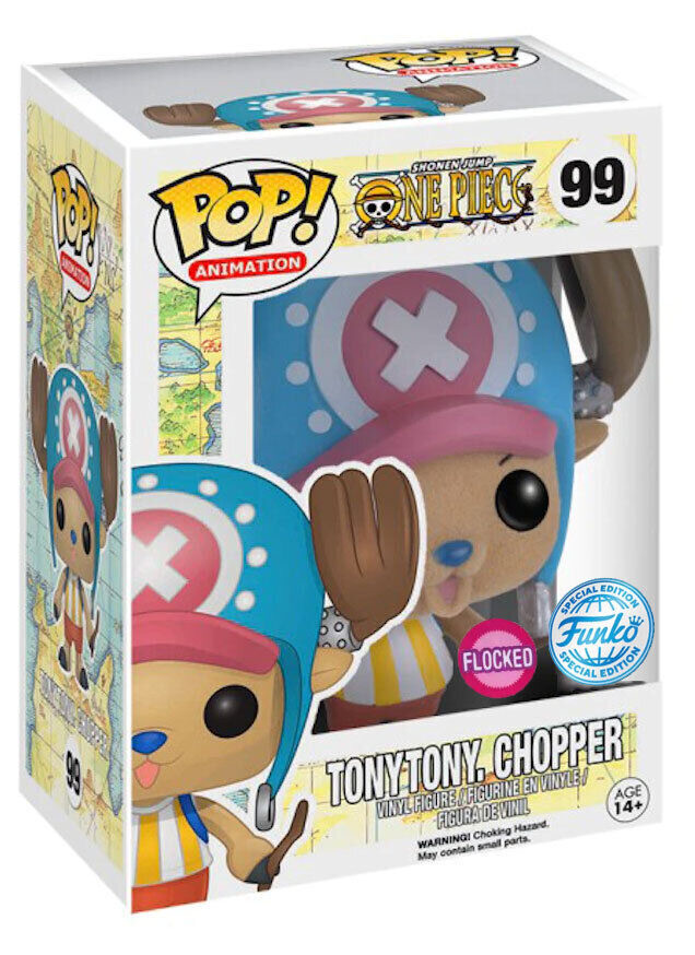Pop! Animation: One Piece - Chopper (Flocked)(Exc)