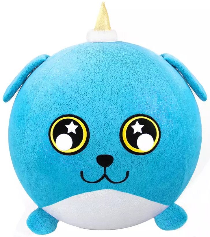 Biggies Inflatable Plushies Dog