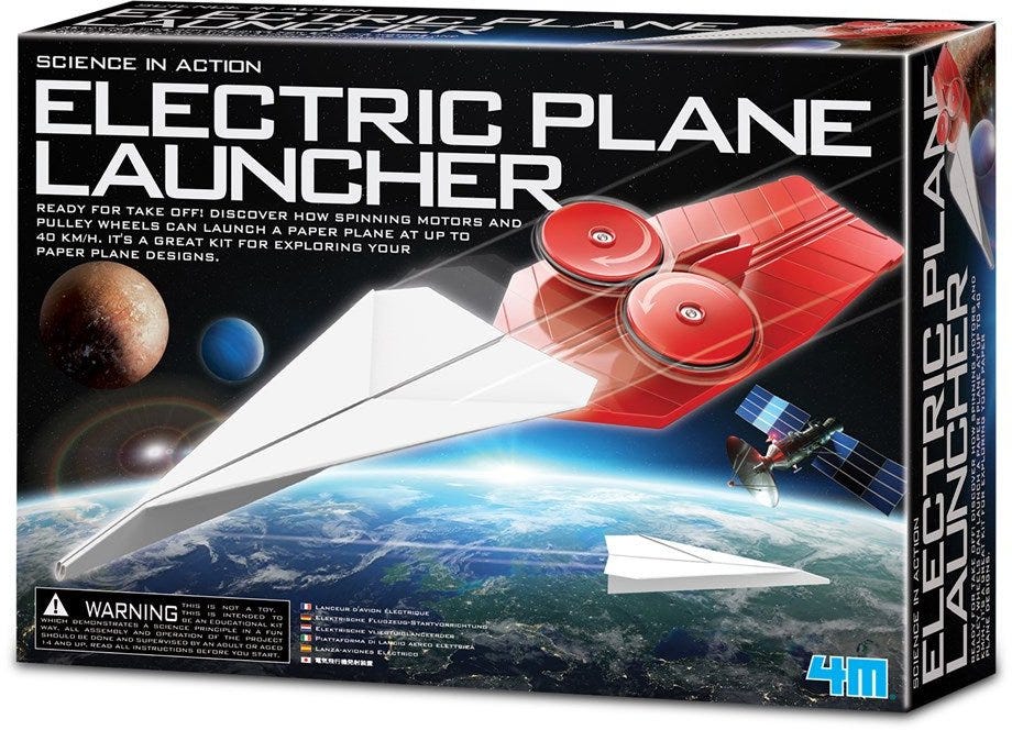 Electric Plane Launcher