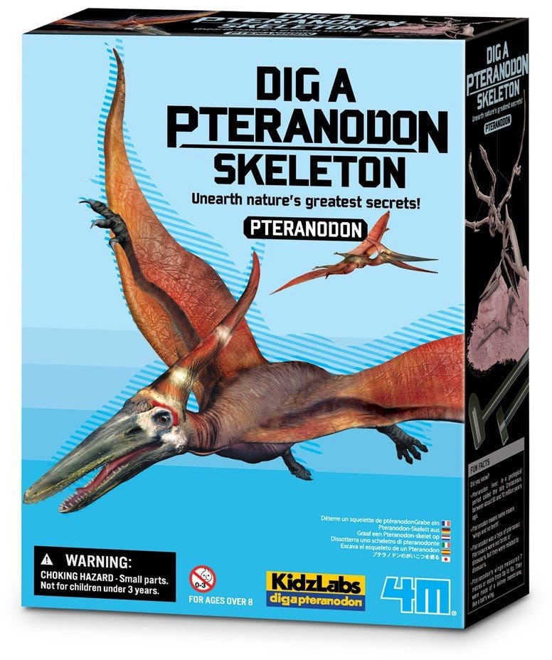 Dig a Pteranodon Skeleton