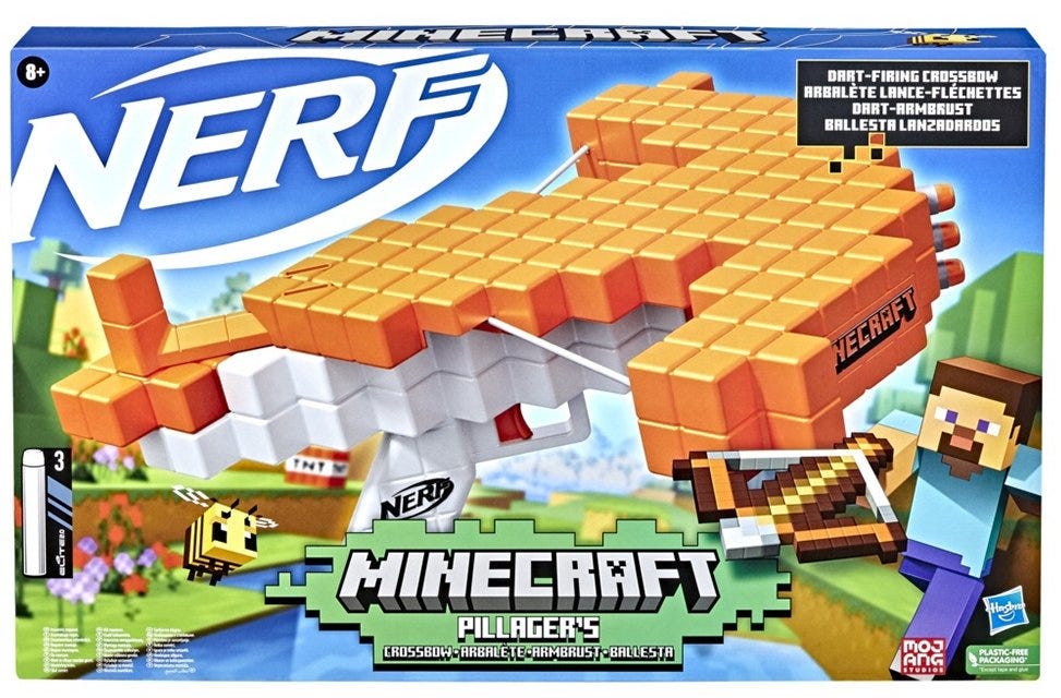 Ner Minecraft Pillagers Crossbow