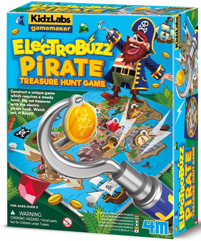 4M Electro Pirate Treasure Hunt Game 48603436