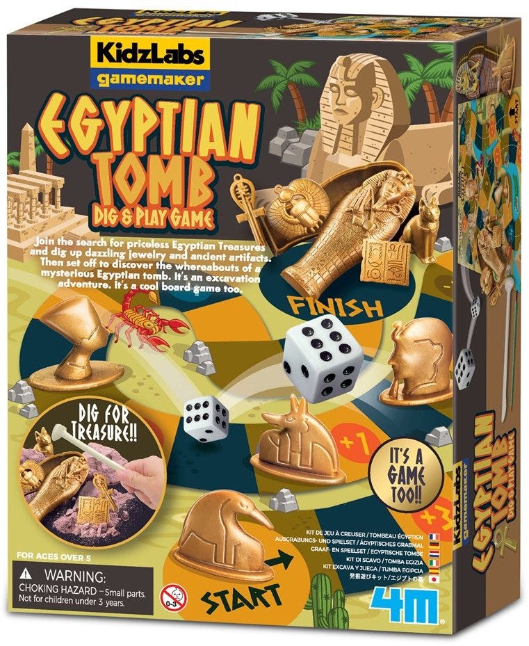 Egyptian Tomb Dig & Play Game