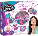SNS Glitter & Gem Lip Gloss Locket