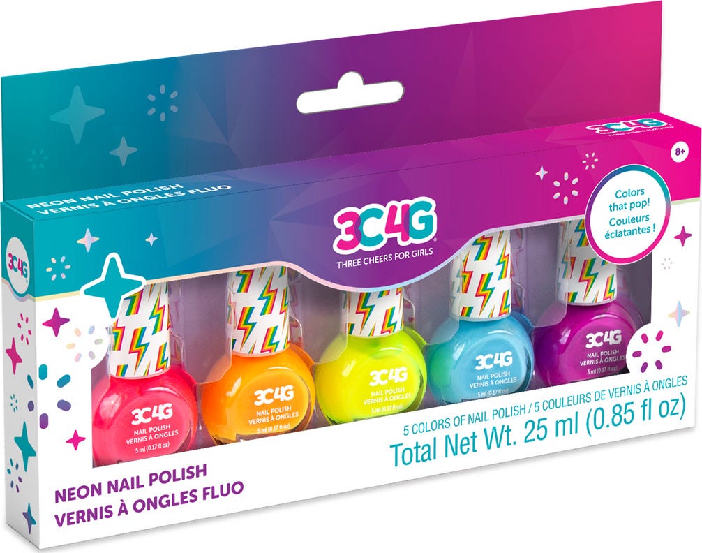 3C4G NEON NAIL POLISH