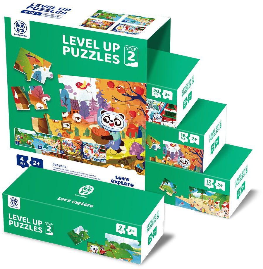 PJ001-2-2 Level Up Puzzles Step 2-Busy Truck 49700736