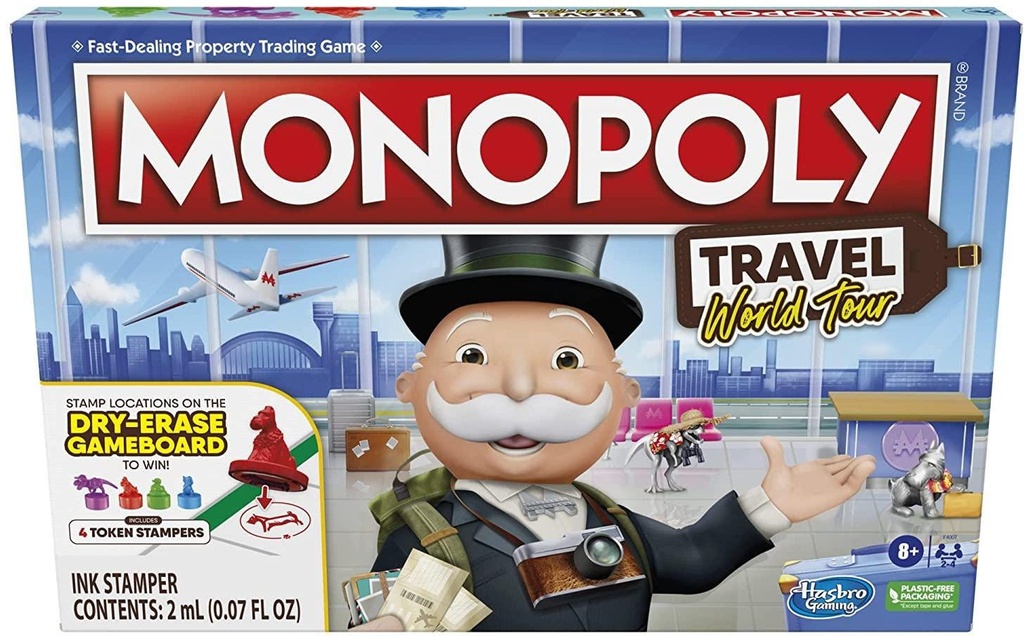 MONOPOLY TRAVEL WORLD TOUR