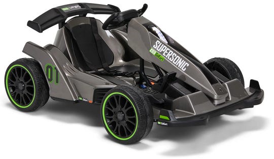 Karting car Remote Control LED Digital display Motor 550#dual drive 380W steering motor