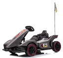 Karting Car Remote Control LED Digital display, power display,Motor 550#dual drive,380W steering mo Grey