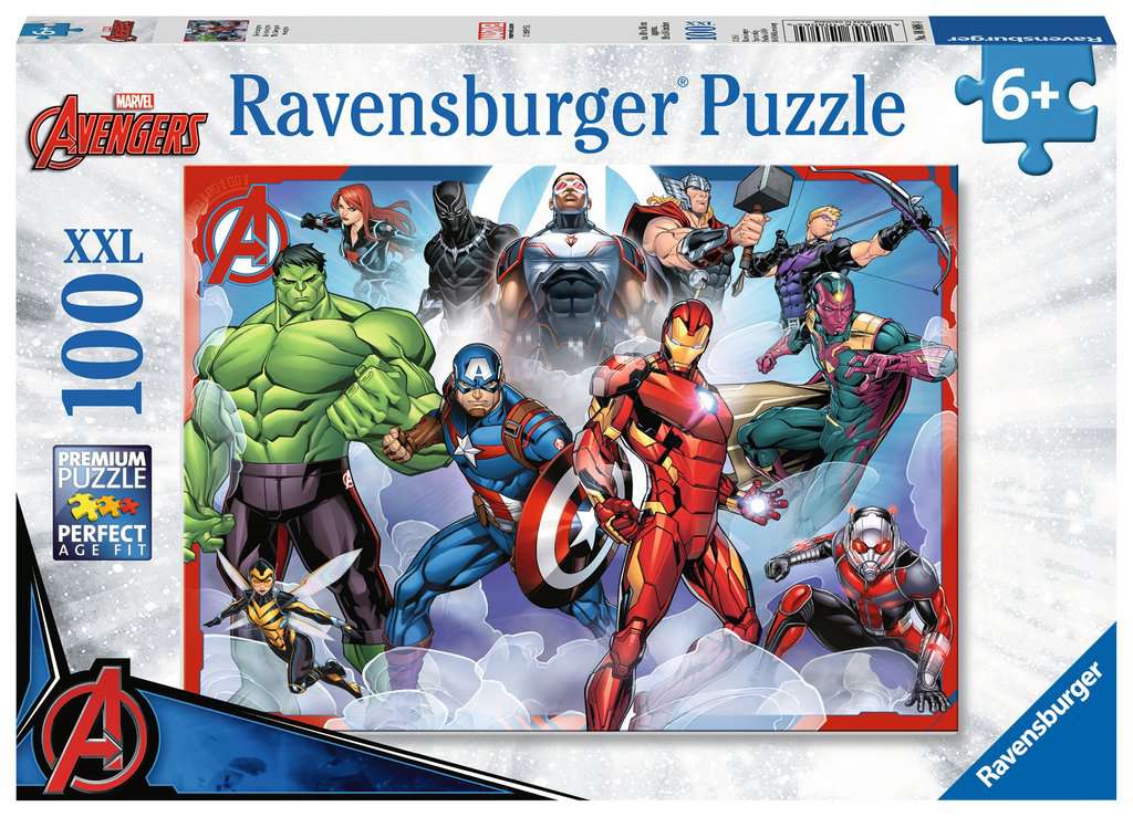 Ravensburger Puzzle XXL AvengersÂ - 100 Pieces.