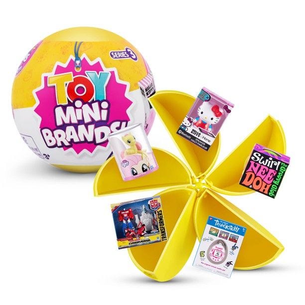 5 Surprise-Toy Mini Brands-Series 3,88Pcs/Sidekick,88Pcs/Ctn,W/O Tv ,With Base,No Inner