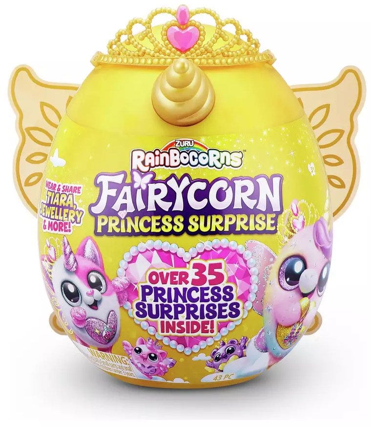 Rainbocorns Fairycorn Princess S6 Plush Medium