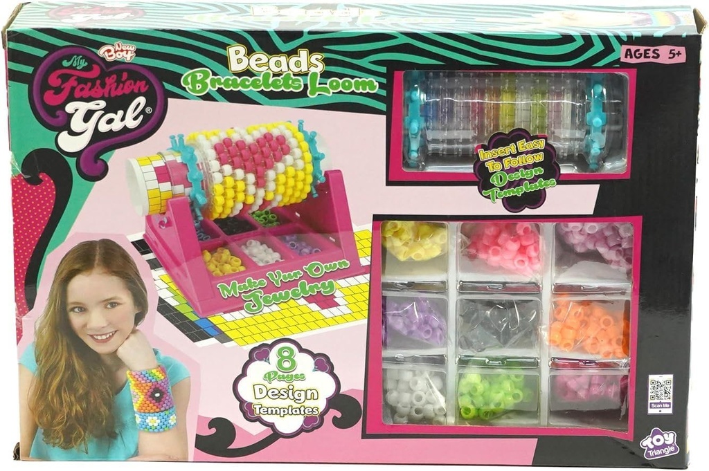 My Fashion Gal Beads Bracelets Loom
